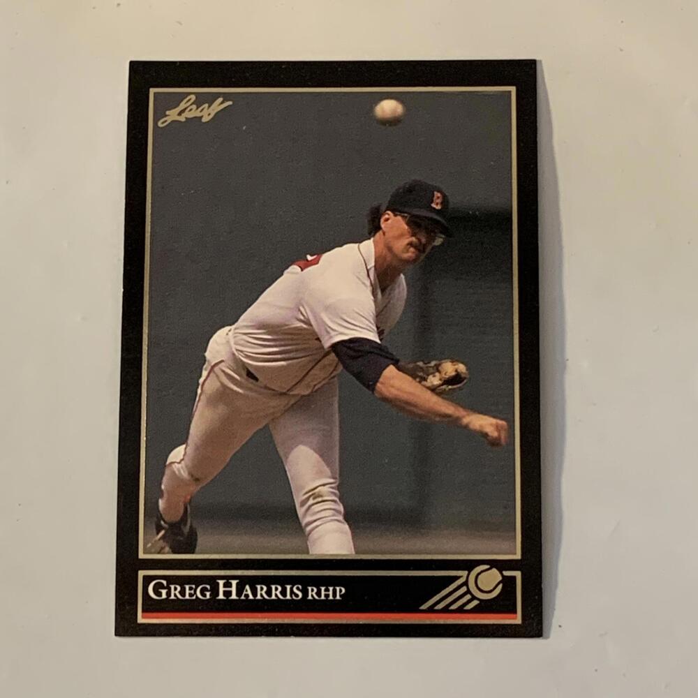 Greg Harris RHP Baseball Trading‎ Card